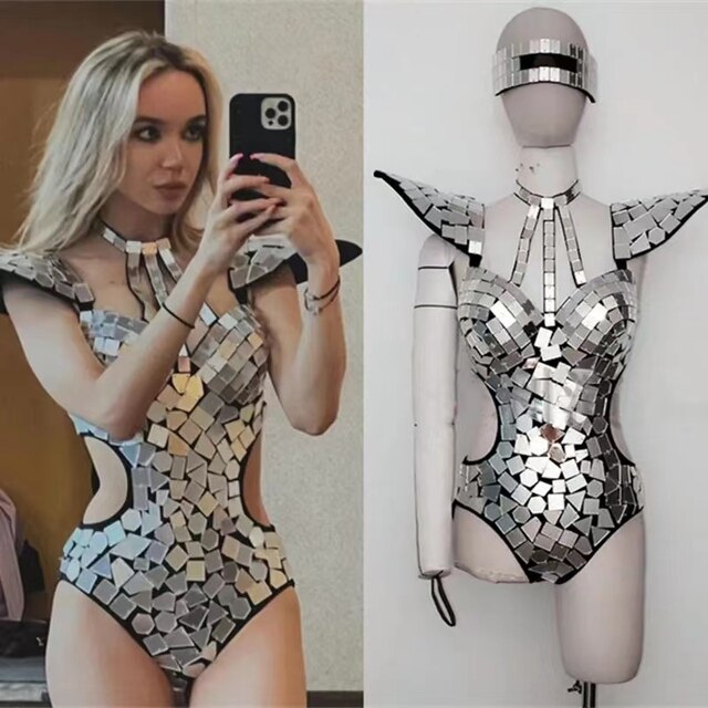 Mirror Bodysuit Costume