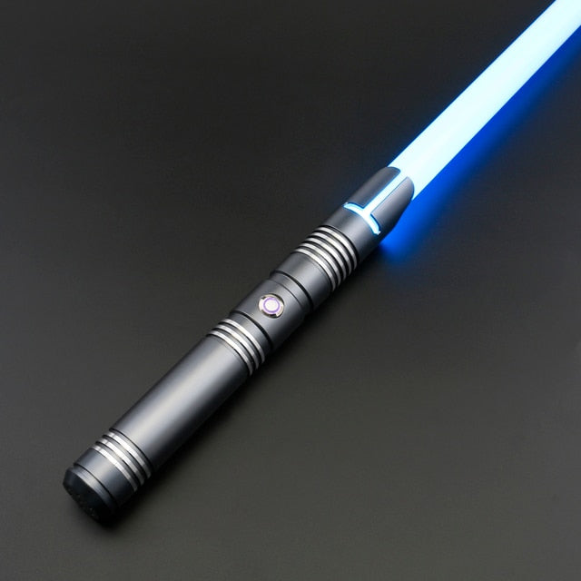 Lightsaber Neo Pixel Heavy Dueling RGB Metal Hilt Smooth Swing Blaster