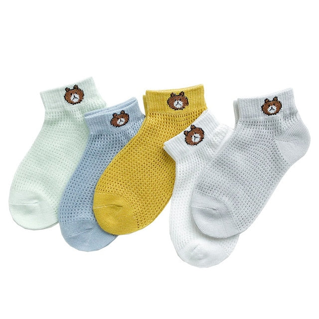 Cotton Mesh Cute Baby Socks