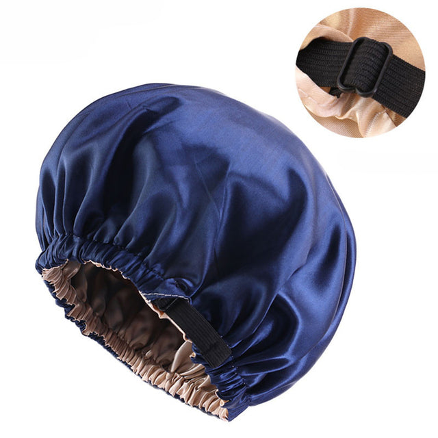 Reversible Satin Hair Caps