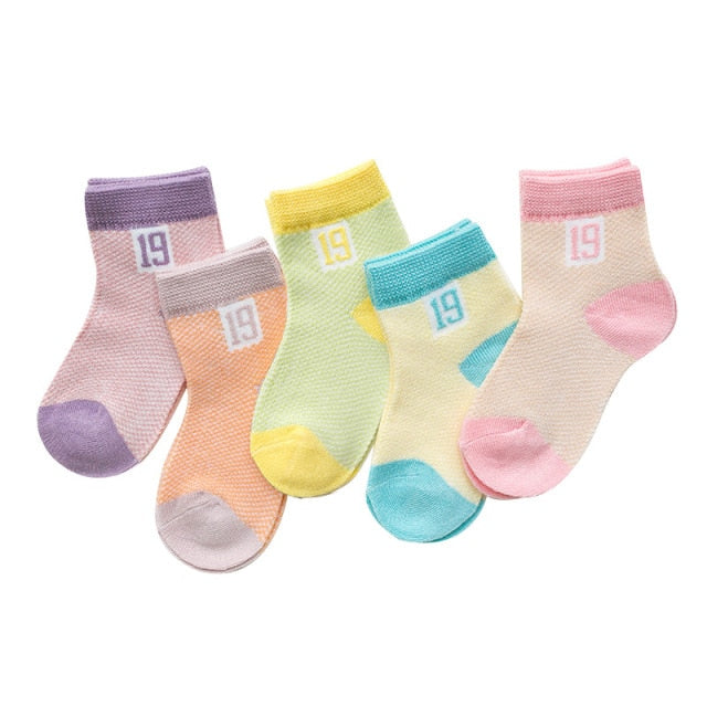 Cotton Mesh Cute Baby Socks