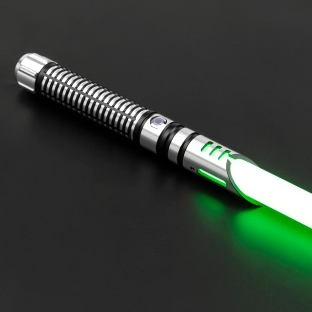 Lightsaber Neo Pixel Heavy Dueling RGB Metal Hilt Smooth Swing Blaster