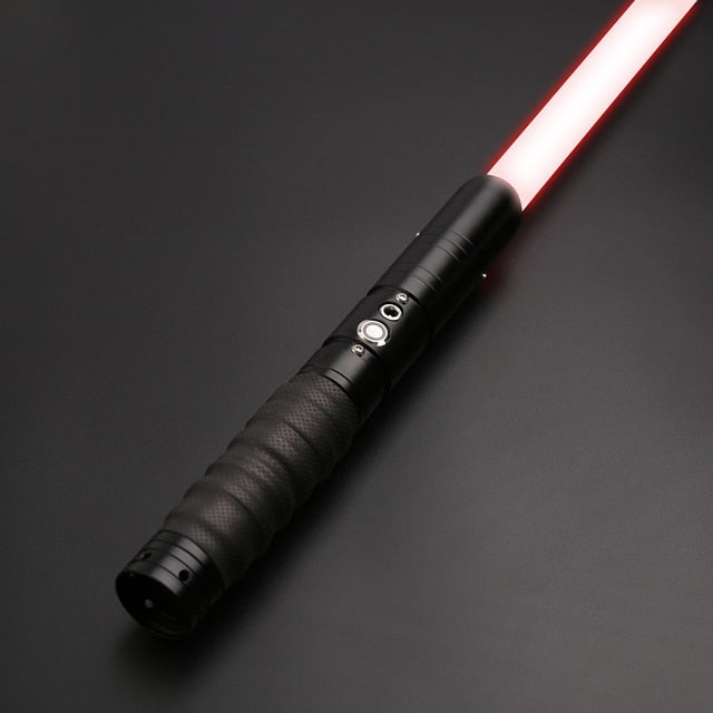 Lightsaber Neo Pixel Heavy Dueling RGB Metal Hilt Smooth Swing Blaster