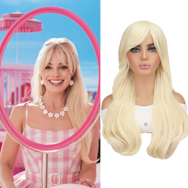 Margot Robbie Barbie Wig