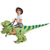 Inflatable Riding Green Dinosaur Costume