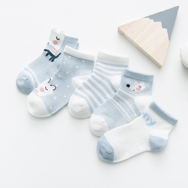 Cotton Mesh Cute Baby Socks