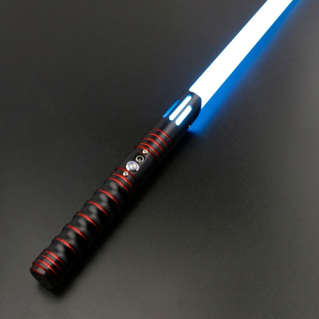 Lightsaber Neo Pixel Heavy Dueling RGB Metal Hilt Smooth Swing Blaster