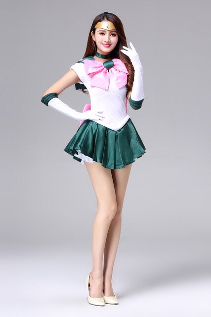 Sailor Moon Crystal Dress Outfits Costume Adults & Kids