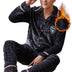 Mens Coral Fleece Sleepwear Pajamas