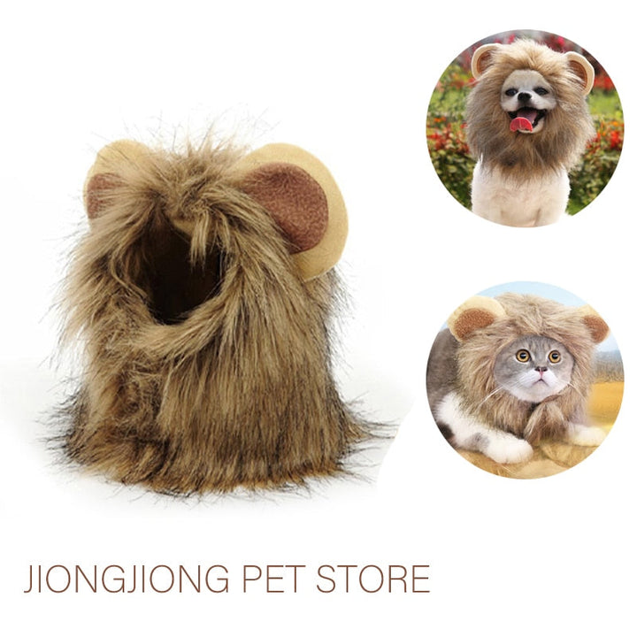 Lion's Mane Pet Costume