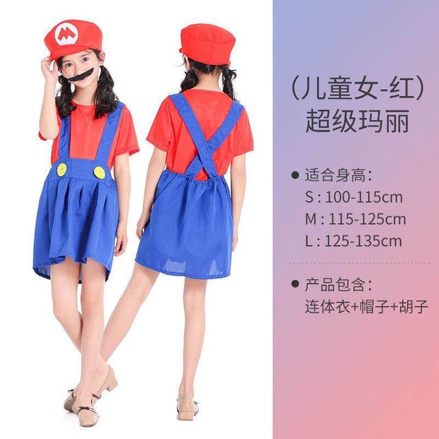 Super Plumber Brothers Costume Adult & Kids