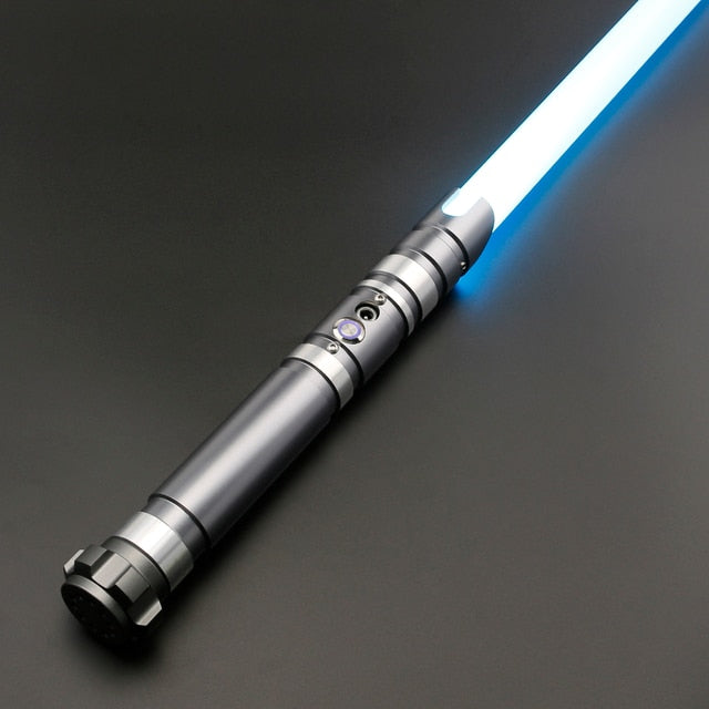 Lightsaber Neo Pixel Heavy Dueling RGB Metal Hilt Smooth Swing Blaster