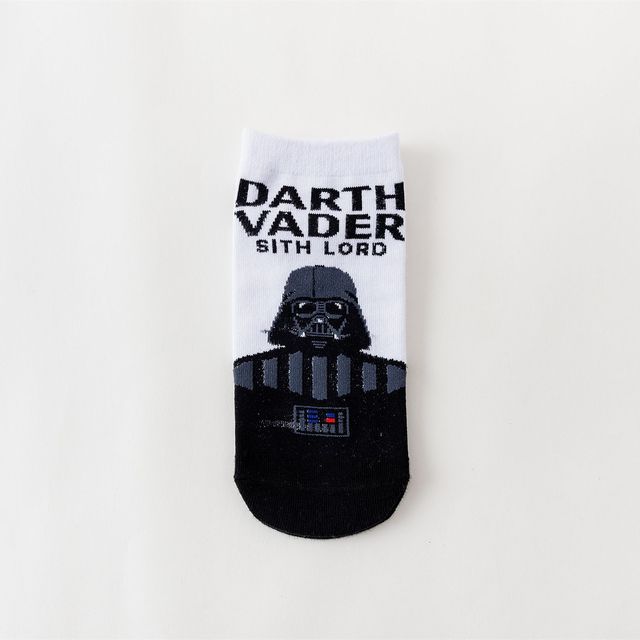 1 pair Star Wars Socks Master Yoda R2-D2 Wookiee Jedi Knight