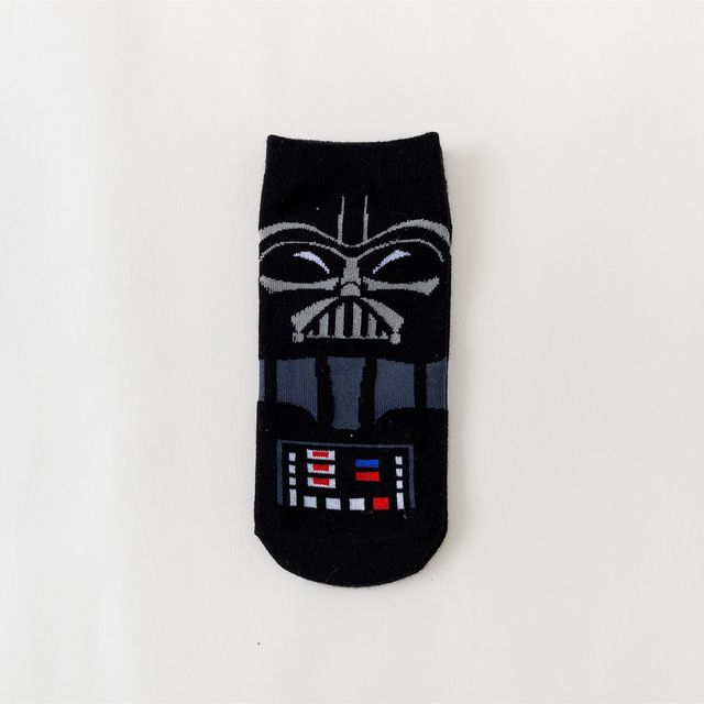 1 pair Star Wars Socks Master Yoda R2-D2 Wookiee Jedi Knight