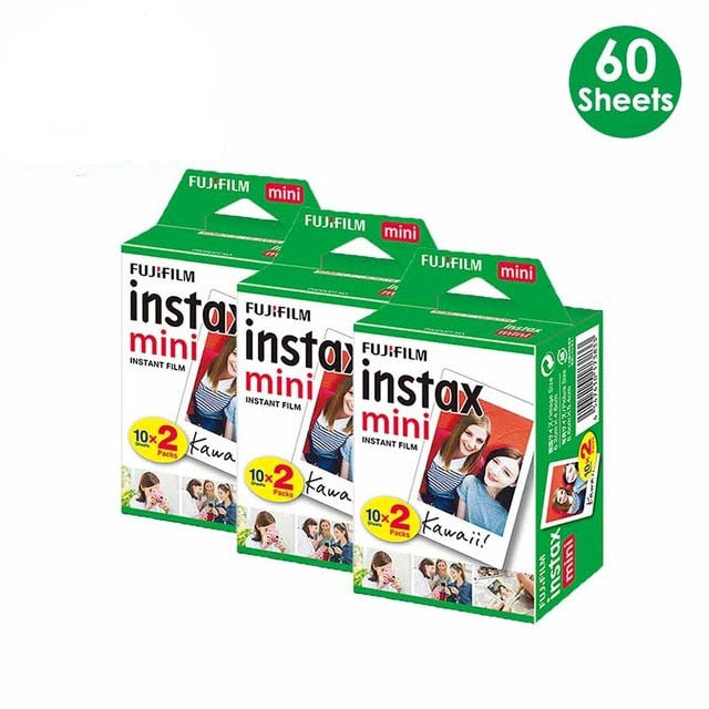 10 - 200 Sheets Fujifilm Instax Mini Film White Edge Mini 11 Mini 9 8 7s 70