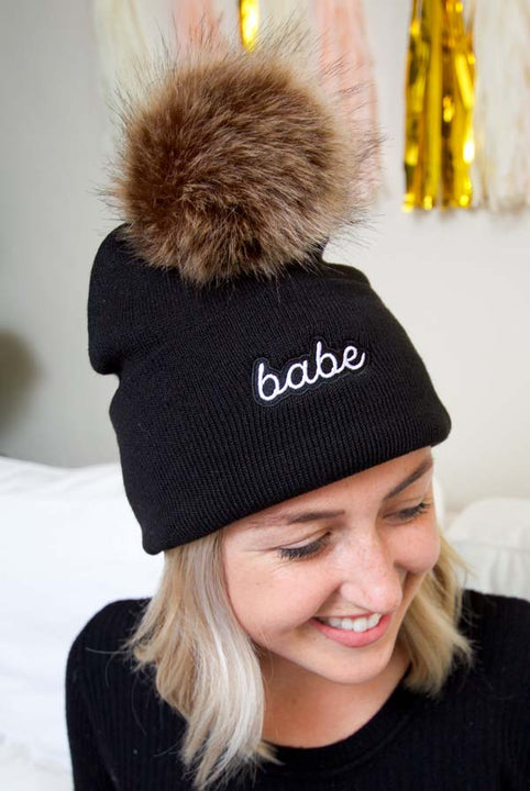 Bachelorette Pom-Pom Beanies | Bride and Bridesmaid and More!