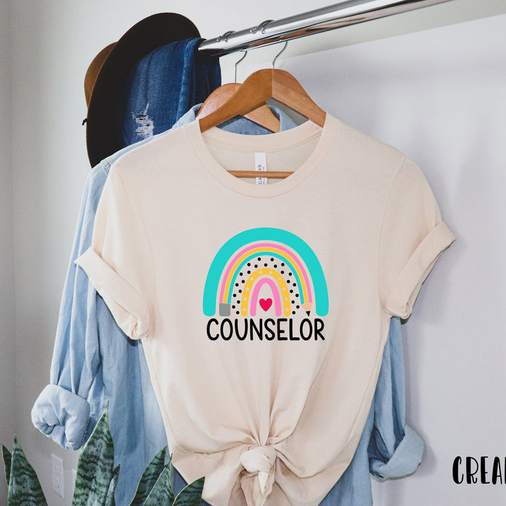 Rainbow Counselor Shirt, Counselor Shirt