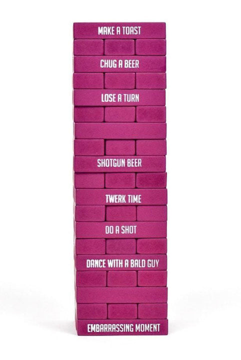 Booze N' Babes Jenga Game!