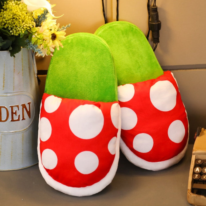 Soft Plants Funny Slippers