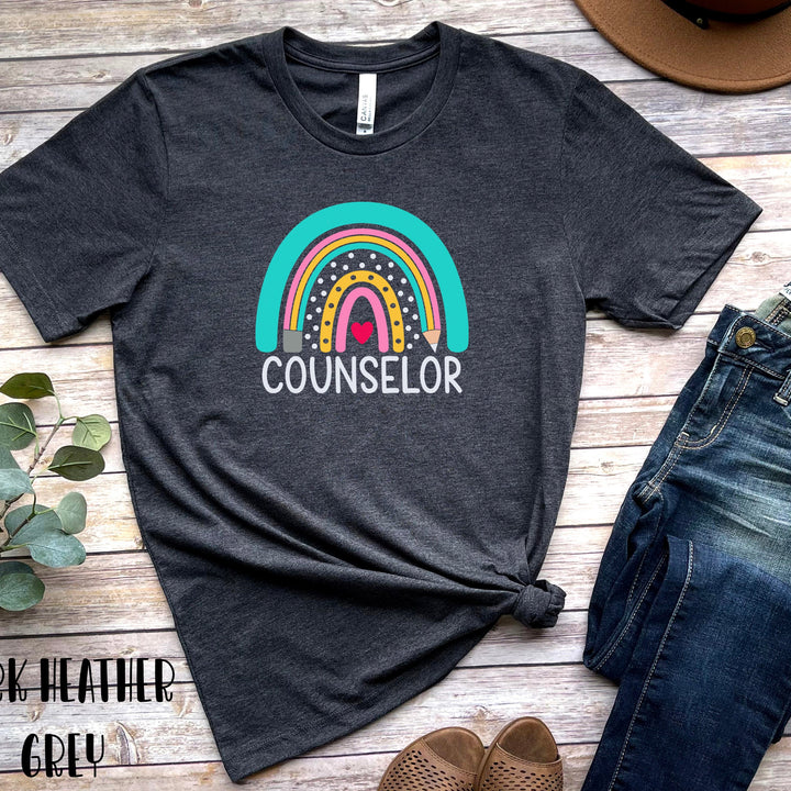 Rainbow Counselor Shirt, Counselor Shirt