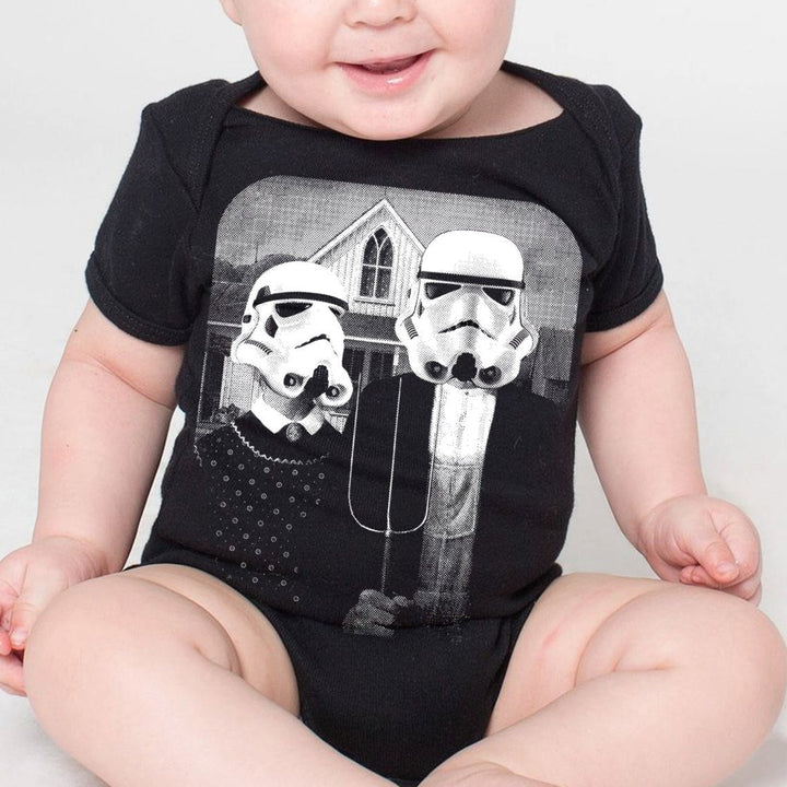 Star Wars American Gothic onesie