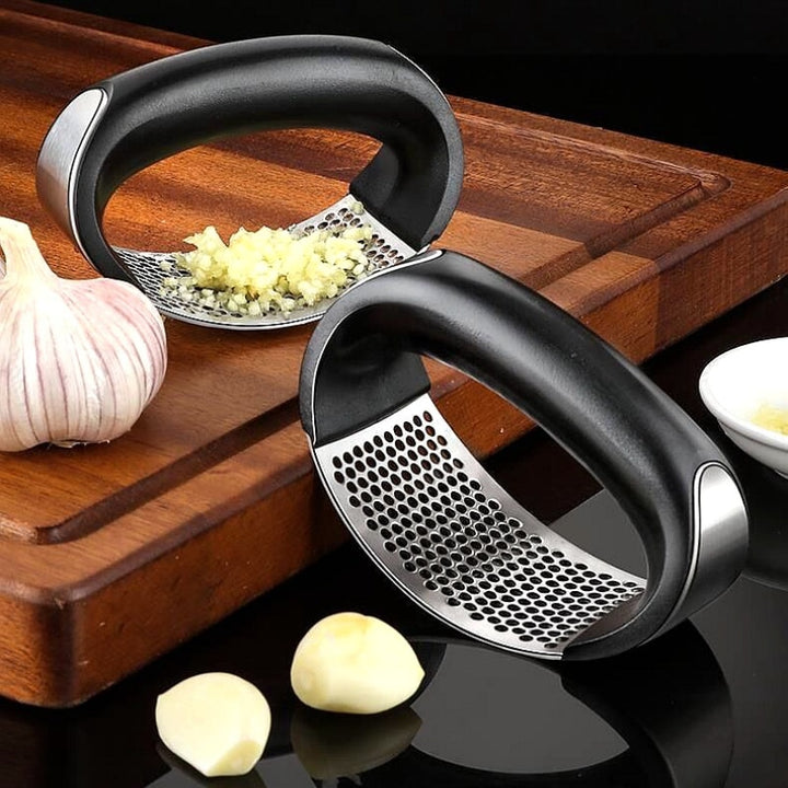 Stainless Steel Garlic Press Crusher Manual Garlic Mincer