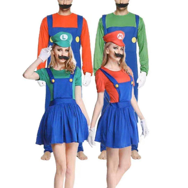 Super Plumber Brothers Costume Adult & Kids