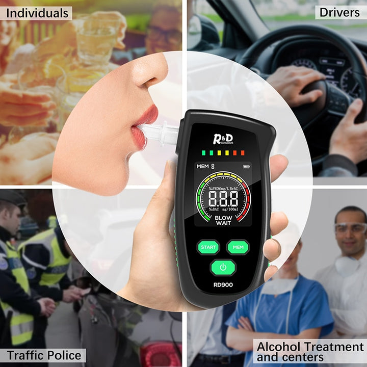 Rechargeable Digital Breathalyzer