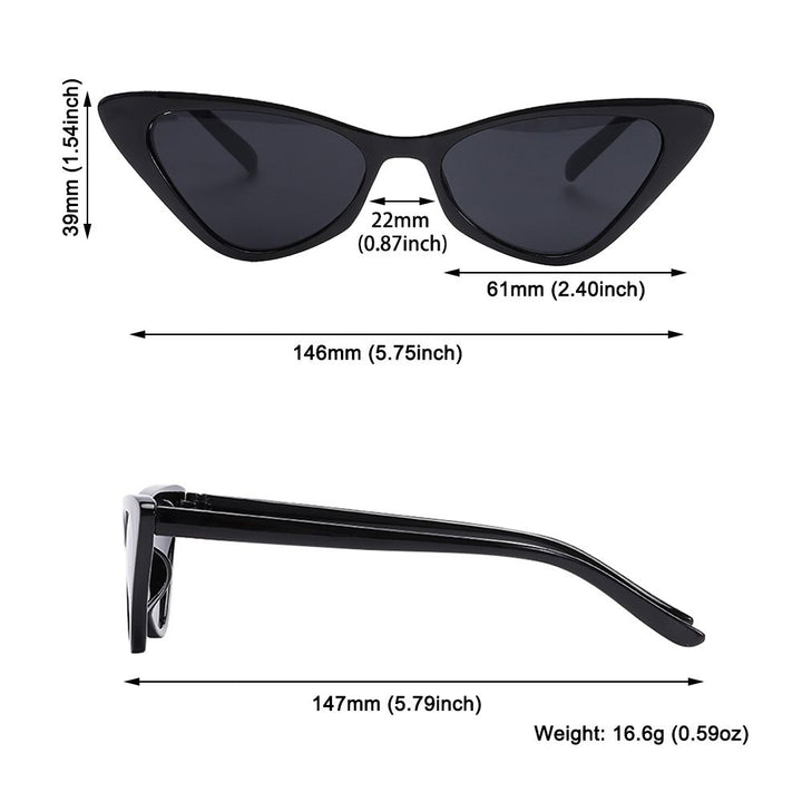 2022 New Vintage Cat Eye Sunglasses