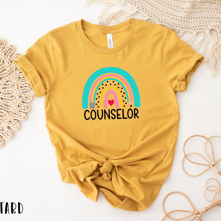 Rainbow Counselor Shirt, Counselor Shirt