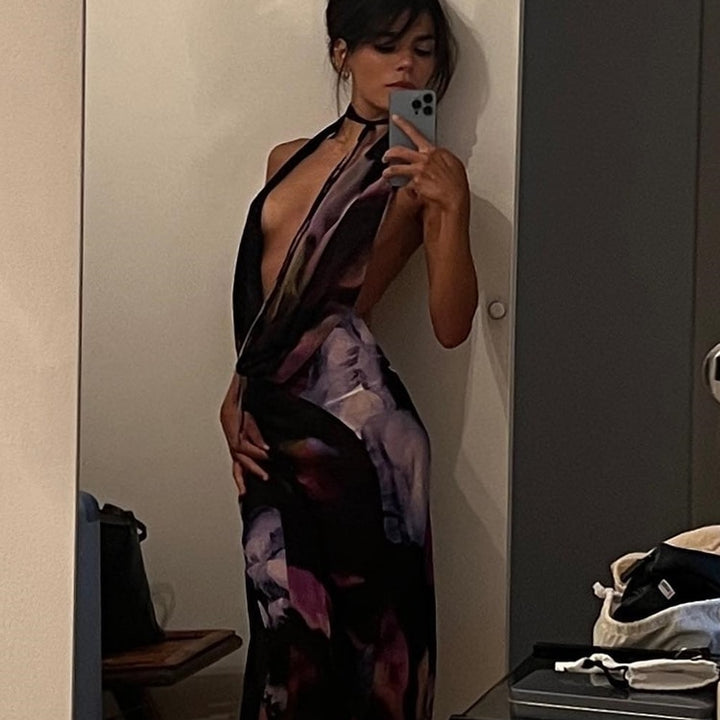 Backless Sexy Maxi Dress