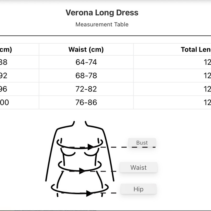 Verona Long Dress