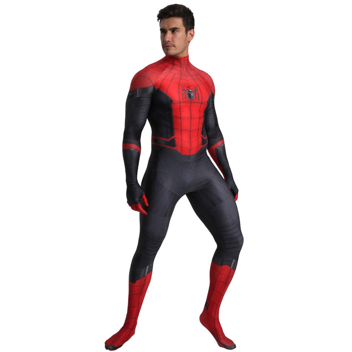 Spider Man Far From Home Suit 3D Print Spandex Bodysuit Adults & kids