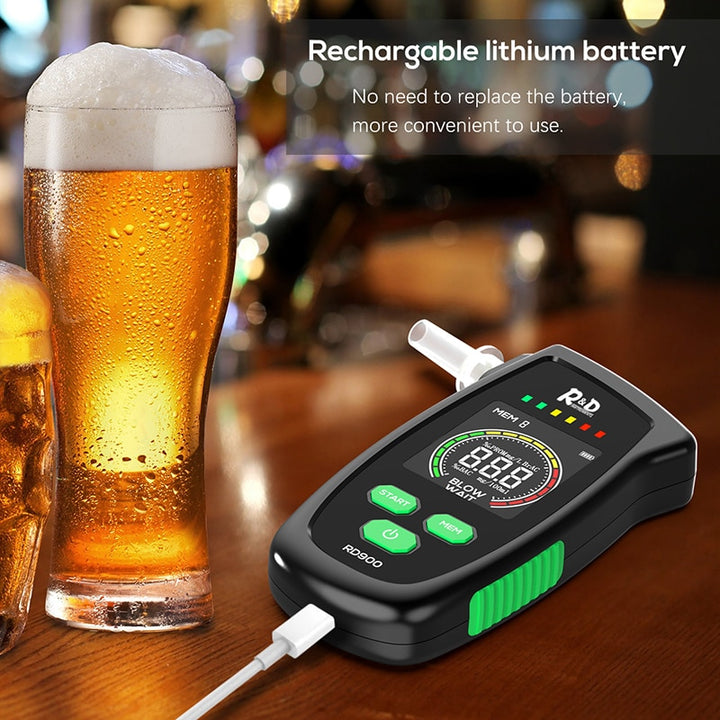 Rechargeable Digital Breathalyzer