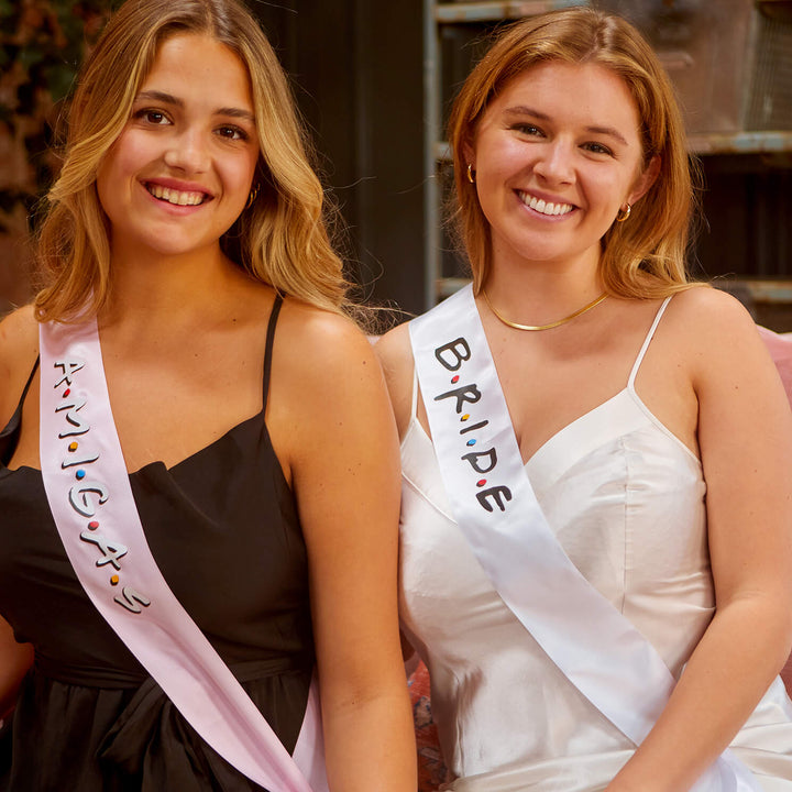 FRIENDS - Bachelorette Party Sashes | Amigas and Bride