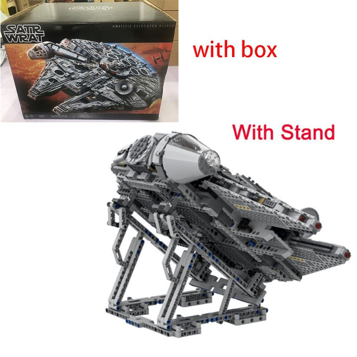 Large Millennium Falcon Building Blocks Star Destroyer bricks