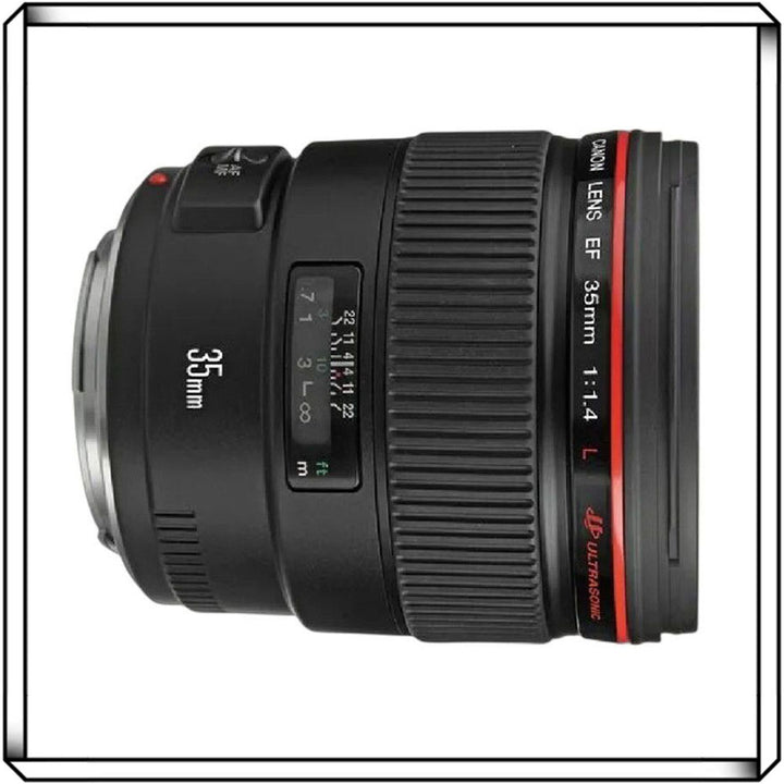 Canon EF 35mm f/1.4L USM Lens for Canon EOS 1DX Mark II 5D4 5D3 6D Mark II 6D 7D 7D2 90D 80D 77D 5D2 SLR Camera