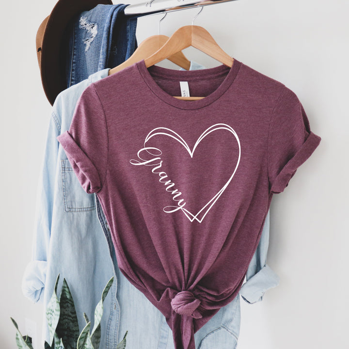 Granny Heart Shirt, Granny Shirt