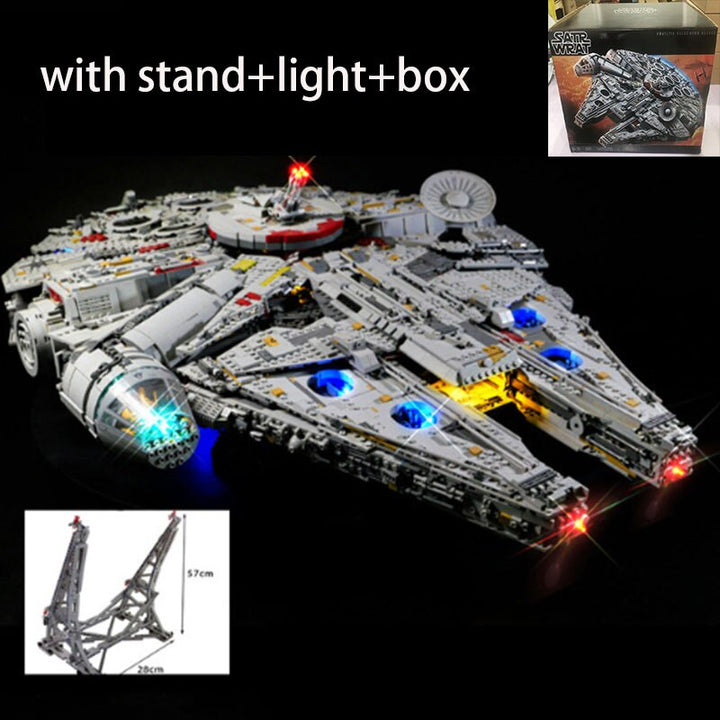 Large Millennium Falcon Building Blocks Star Destroyer bricks