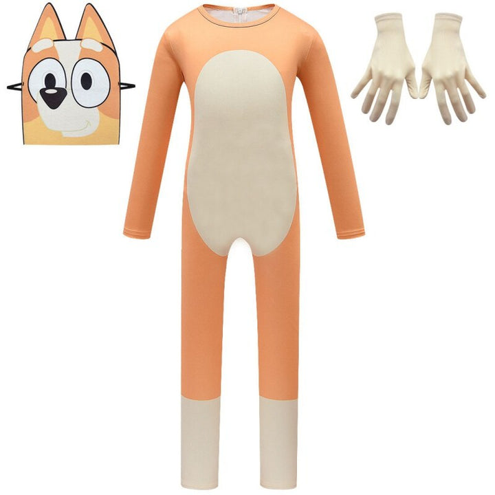 Bluey Costume, 3-12yrs