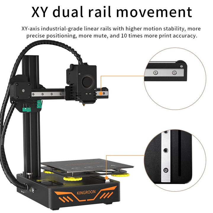 3D Printer metal printing machine High Precision Printing Titan Extruder for PLA PETG filament