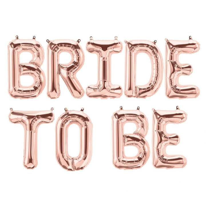 Rose all Day Rose Gold 16" Balloon Banner | Multiple phrases!