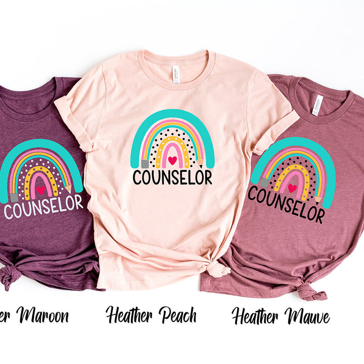 Rainbow Counselor Shirt, Counselor Shirt