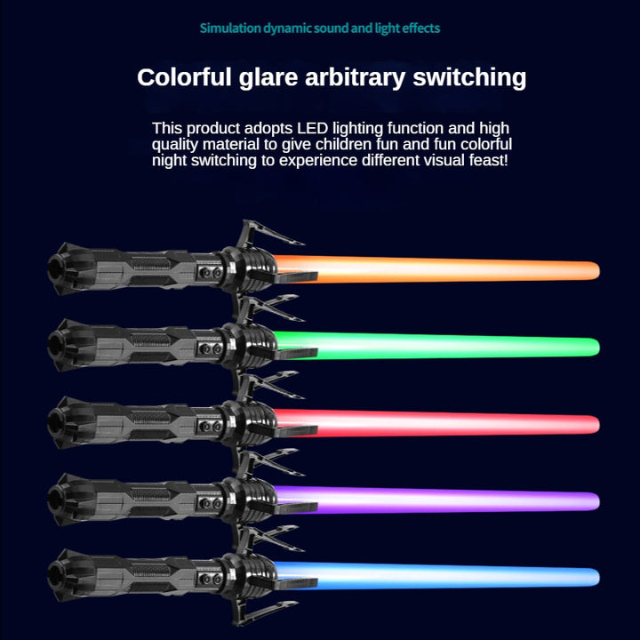 Lightsaber 80cm RGB Laser Sword 7 Colors Change Toy