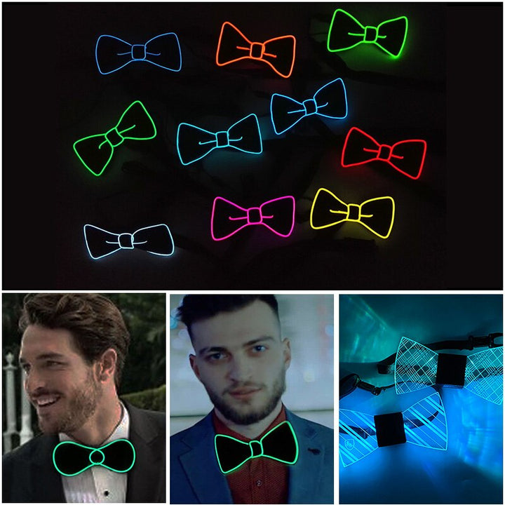 LED Light Up Ties, Hats, Glasses, an Bow Ties