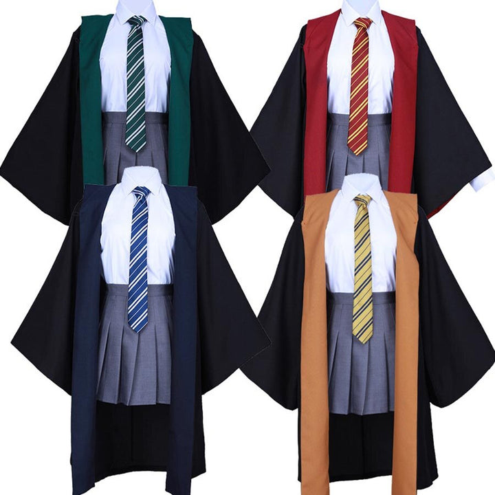 Halloween Wizard School Costume Adults & Kids