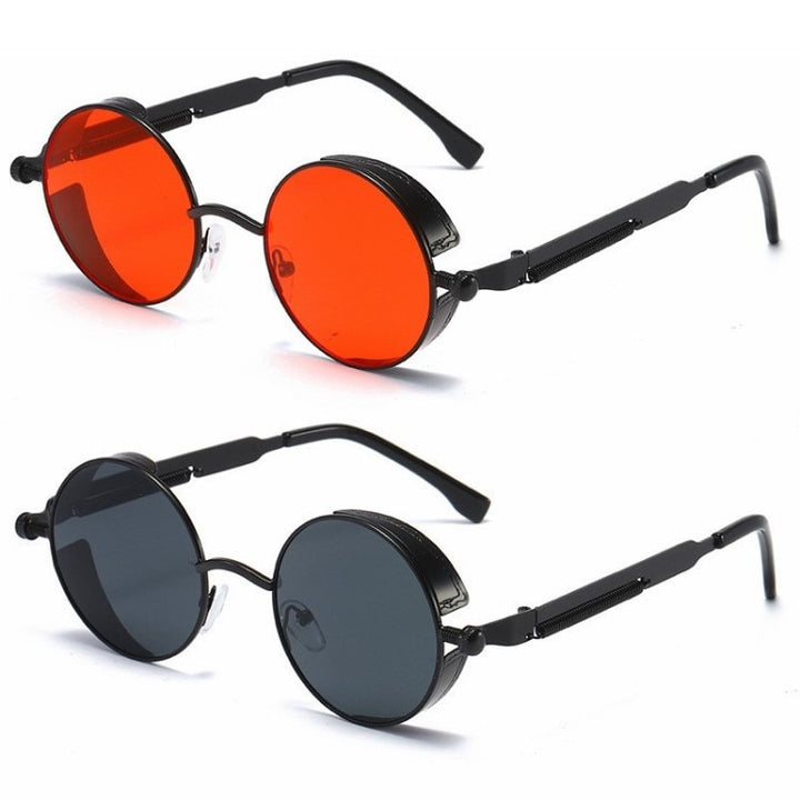 Men and Women Fashion Round Sun Glasses