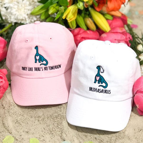 A-Roar-Able Brideasaurus Dad Hats