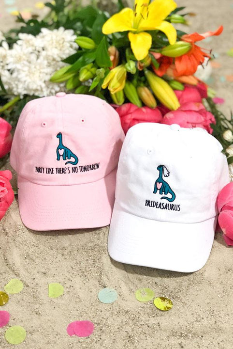 A-Roar-Able Brideasaurus Dad Hats