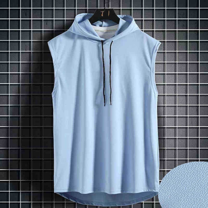 Fitness Hooded Tank Top